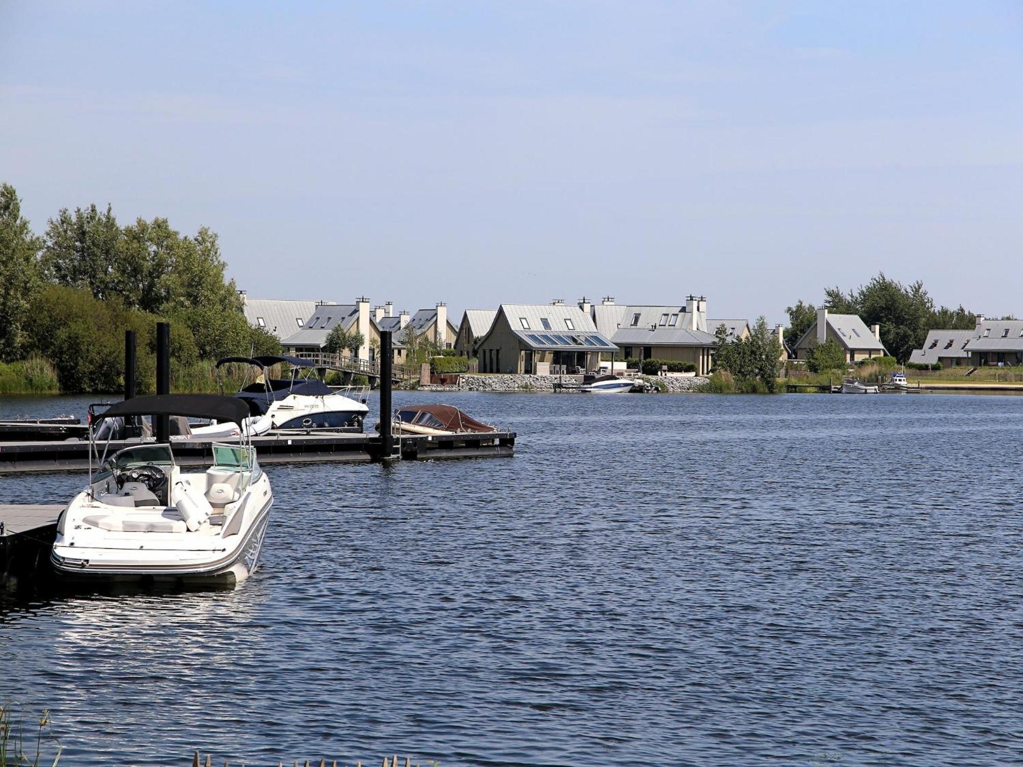 Modern Lodge On The Water In A National Park Tholen Exterior photo